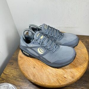 Topo Athletic Terraventure 4 WP Womens 9.5 Grey Butter Waterproof Trail Shoes